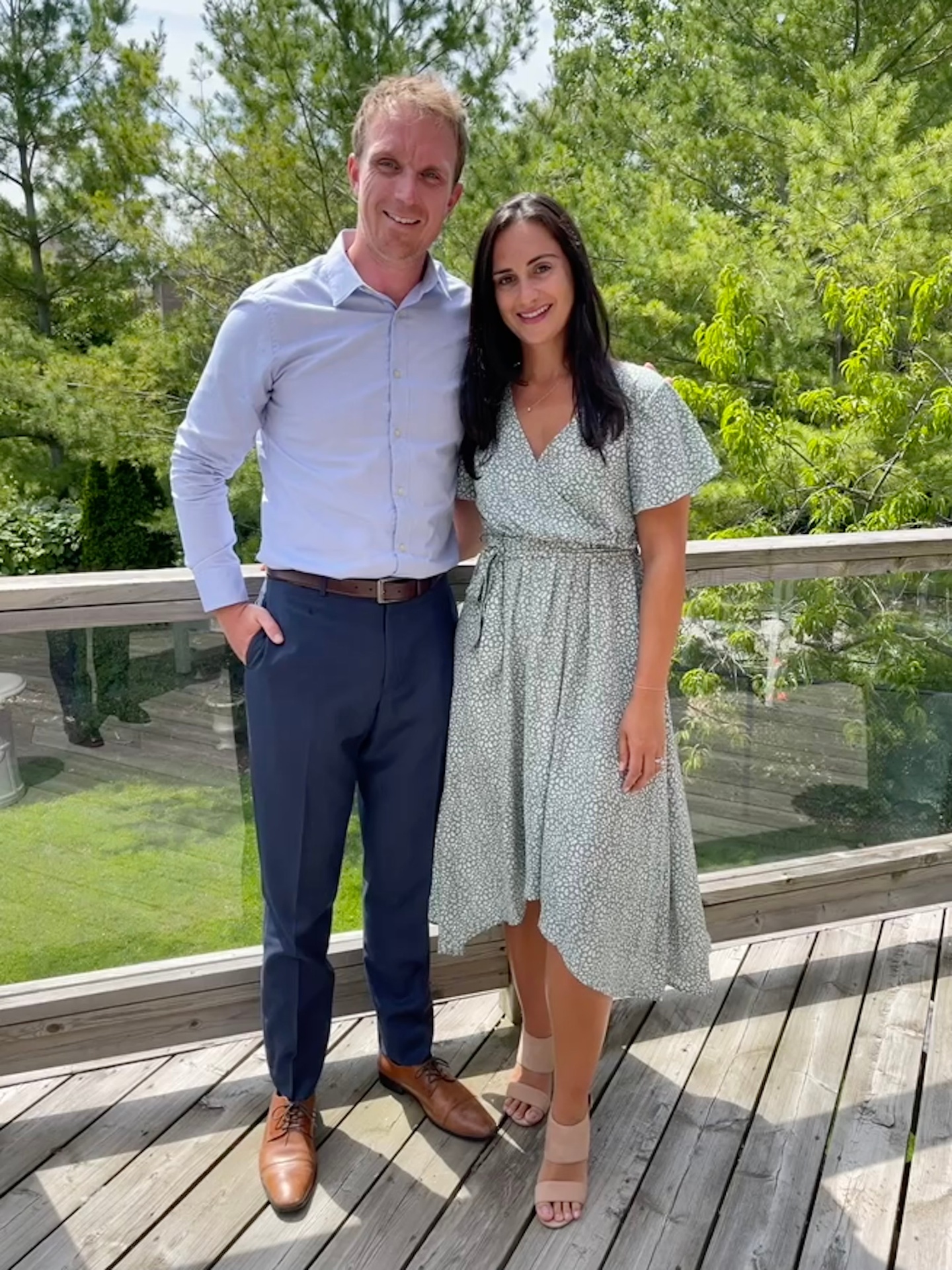 Danny Bell with his wife Leah